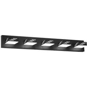 5-Light LED Modern Bathroom Vanity Light Fixtures 33.46-Inch Wall Light Fixtures