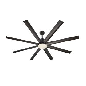 72 Inch Ceiling Fan with Light, 6-Speed Remote Control, Dimmable 3-Color Temperature, Reversible DC Motor